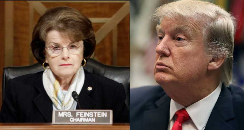 Šokantna trditev senatorke Feinstein: “Donald Trump bo odstopil!”