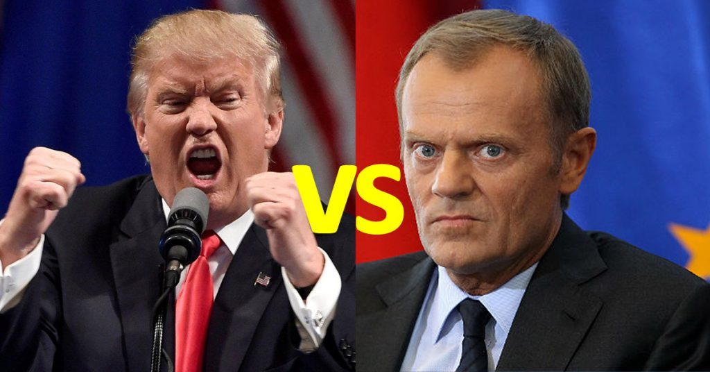 Donald Tusk po sestanku z Donaldom Trumpom: Nismo našli skupnega jezika glede več vprašanj!