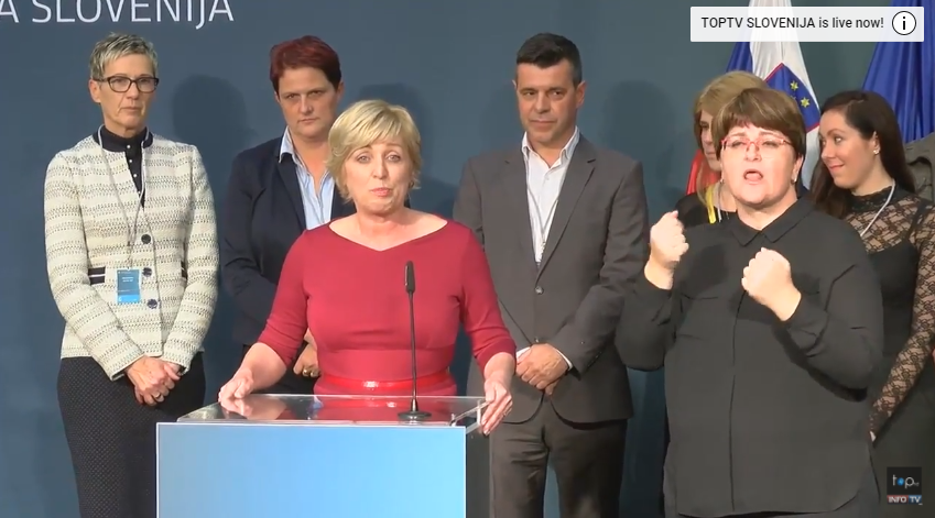 (VIDEO) Novinarska konferenca Romane Tomc v Cankarjevem domu