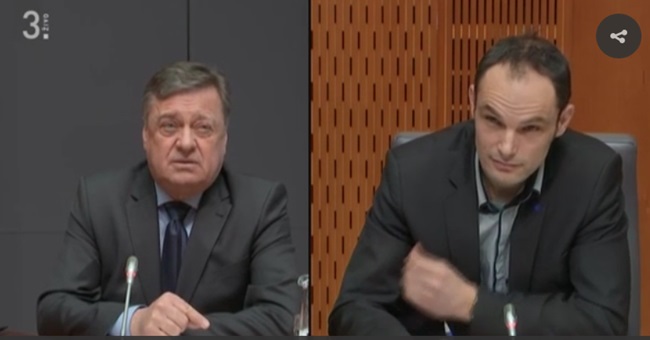 (VIDEO) Soočenje Zorana Jankovića in Anžeta Logarja na preiskovalni komisiji in izjava Jankovića po zaslišanju