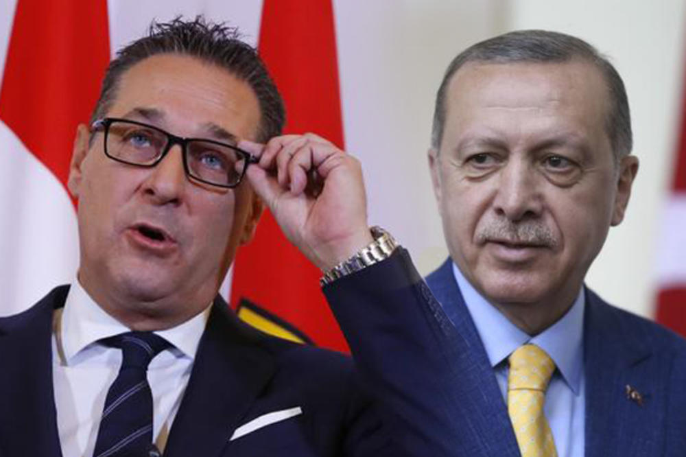 Brutalen odgovor Avstrije na Erdoganove grožnje! Strache: izgon imamov in zaprtje džamij je le začetek!