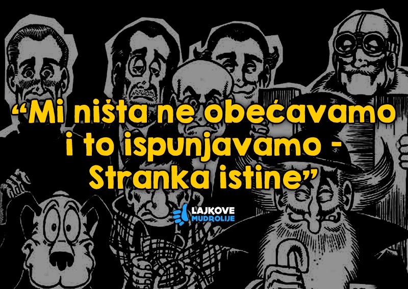 (VIDEO) “Mi ničesar ne obljubljamo in obljubljeno tudi izpolnimo – Stranka resnice” – Evropske volitve v stilu Alana Forda