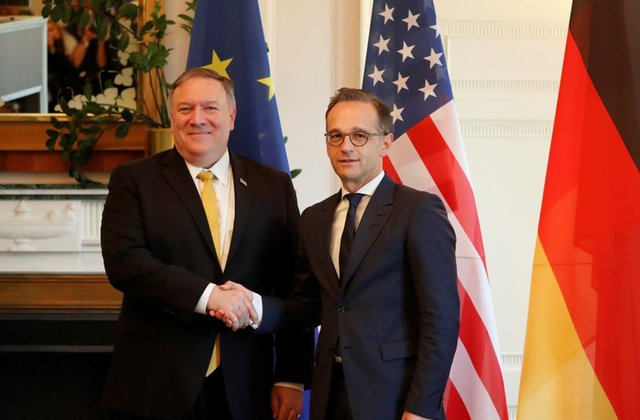 Ameriški državni sekretar Pompeo prispel v Nemčijo: Nemčija izdvaja premalo sredstev za vojaško porabo