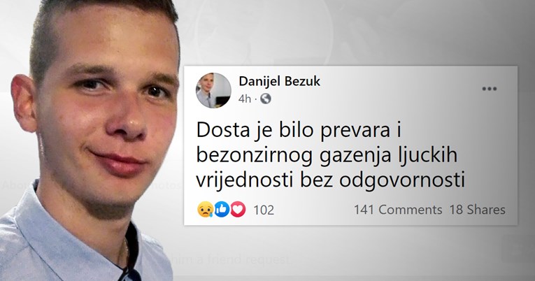 To je 22-letnik, ki je na Markovem trgu ustrelil policista, nato pa si sodil sam